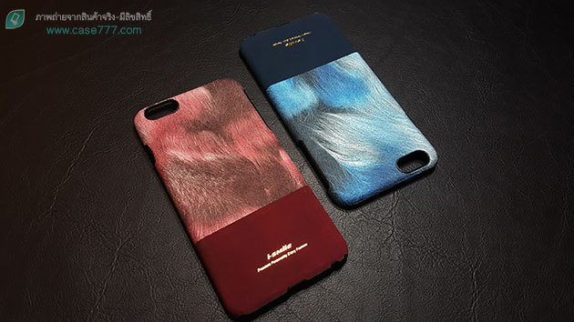 เคส iPhone 6s เพ้นท์สี ลายขนสุนัขจิ้งจอก